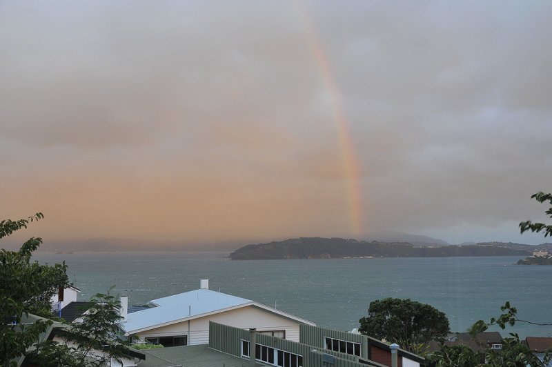18 April 2011 - Rainbow over the Harbour