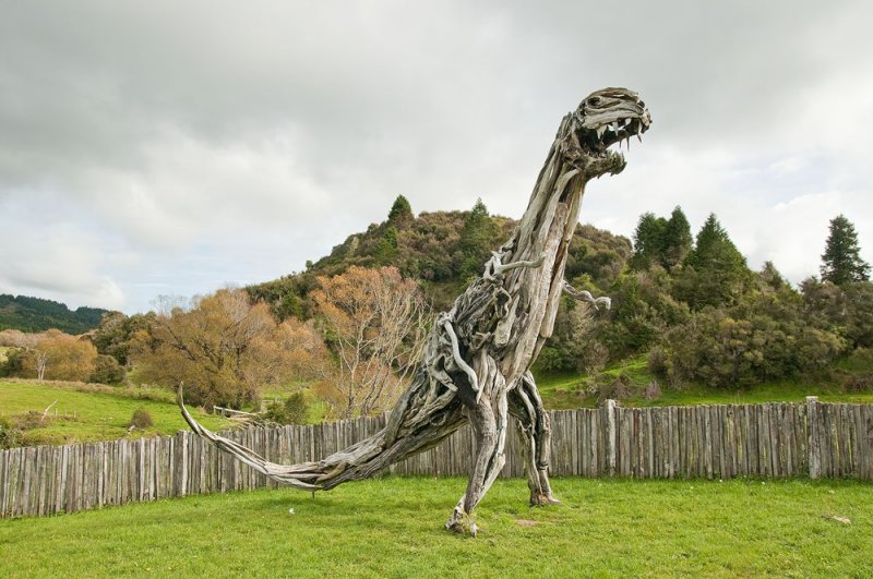 Tyranosauraus at Raurimu