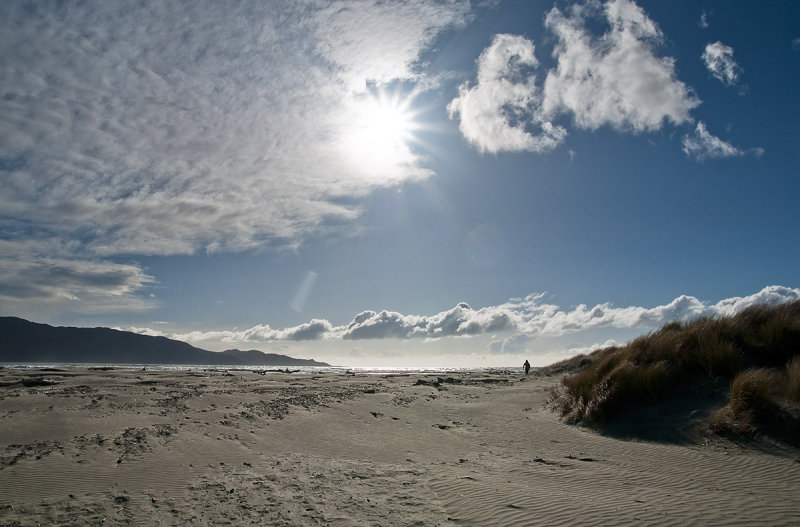 Waikanae Beach near River Mouth