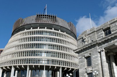 Beehive and Parliament House