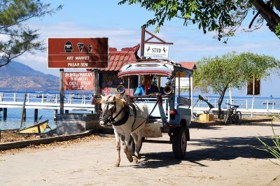 Taxi on Gili Trawangan