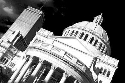 Christian Science Center and Prudential - Infrared
