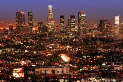 Downtown Los Angeles at Night