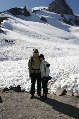 Andrei and Irina at the Camp