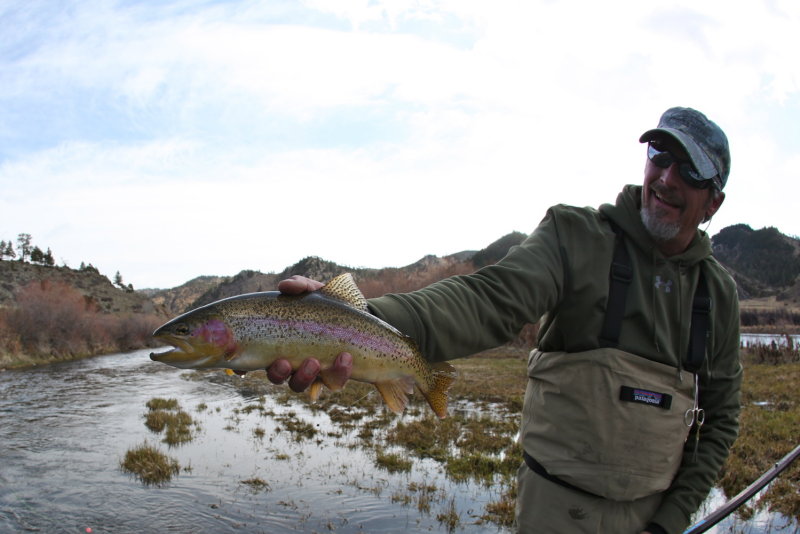Guide Greg Falls with Bow