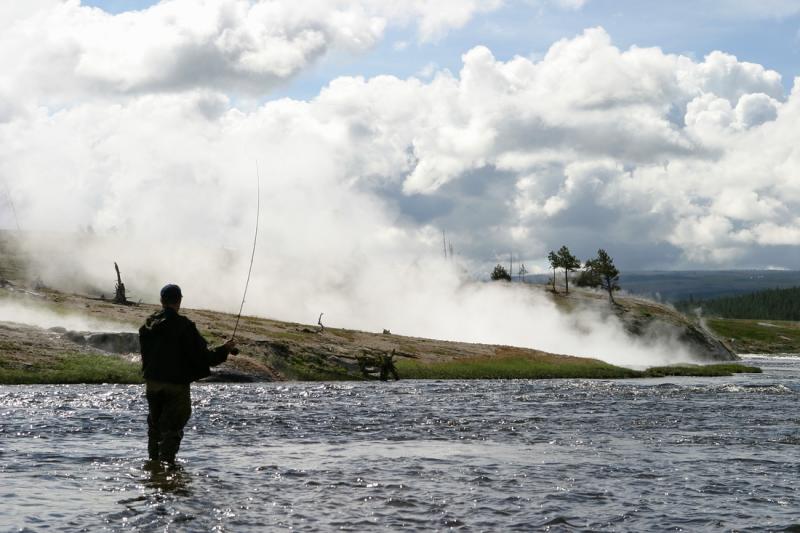 Steam along the stream