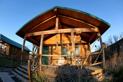 Sunset on Brown Cabin