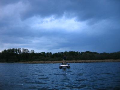 Dusk on Sylvan Lake