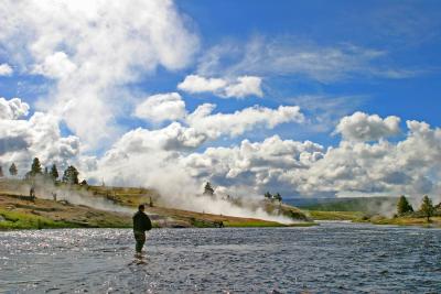 May 30, 2006 --- Firehole River and Gibbon River, Wyoming