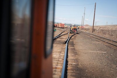 Departing Lewiston Yard