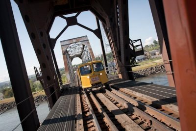 Rolling through the bridge