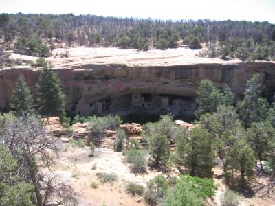 Mesa Vera cliff side dwellings