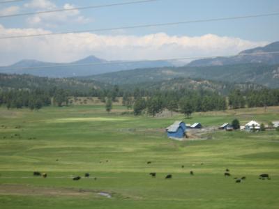 Beautiful contryside entering New Mexico