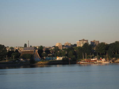 The Maritime Museum, across English Bay