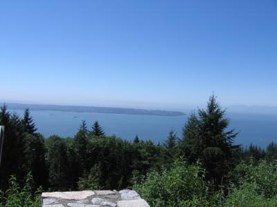 From the Cypress Mountain viewpoint.