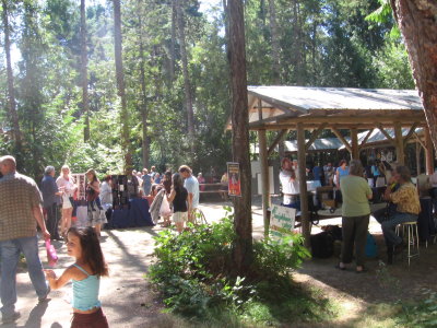 A visit to the Errington Farmer's Market and Qualicum Beach - Summer, 2006
