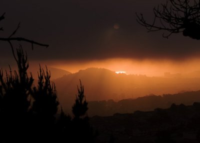 Sunrise over South San Francisco  by Carloskbco