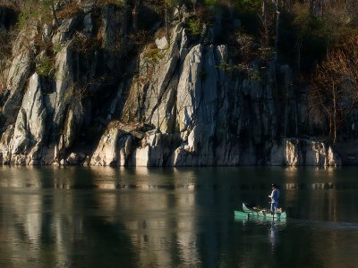 Fishing the Cliffs by Drummer