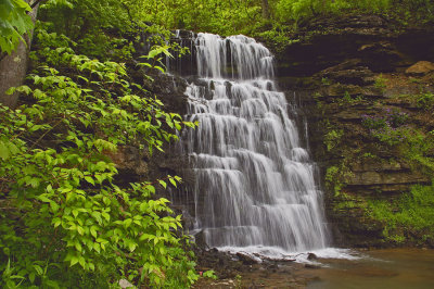 Hurst Falls at Cove Spring city park in Frankfort, KY