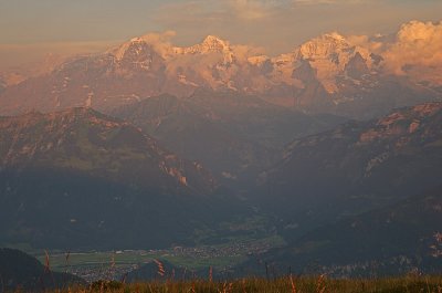 View from Burgfeldstand summit.