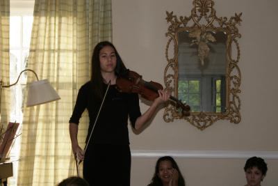 Family Concert at Jones Home, May 7, 2006