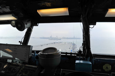 View from the Navigation Bridge