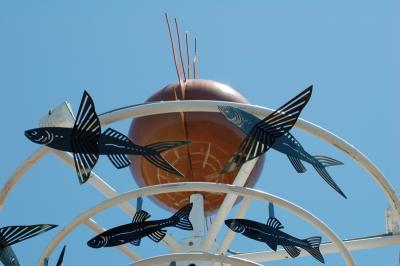 Flying Fishes on Santa Monica Pier