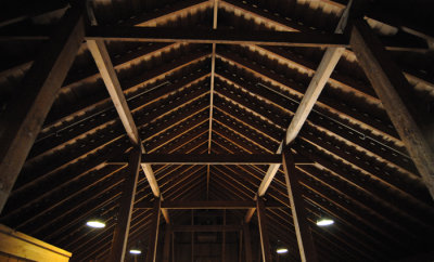 Inside Seeley Barn