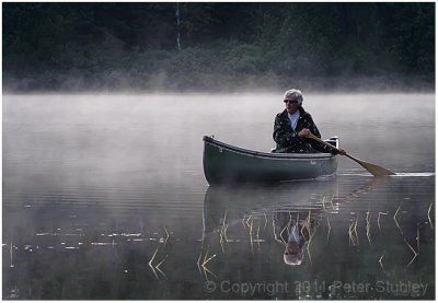 Morning mist.