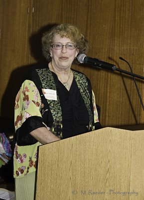 Dr. Kay Taylor addressing the Event