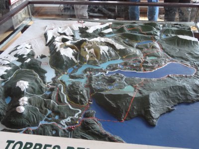 3D Map of Torres del Paine