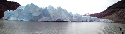 Panorama of Gray Glacier