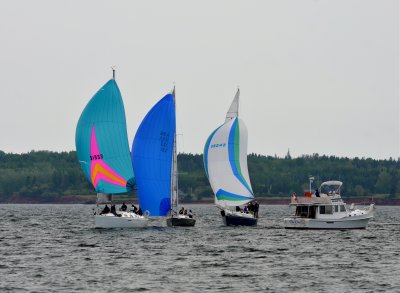 Racing Charlottetown Harbour