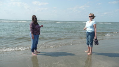 Sunday morning, a visit to the beach!