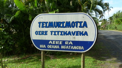 Leaving Titikaveka.  Goodbye, Rarotonga!
