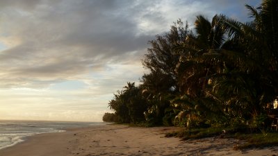One evening, we drove to the part of the island that faced the sunset.