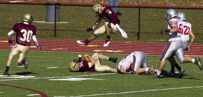 Thorton Academy Football in Saco, Maine