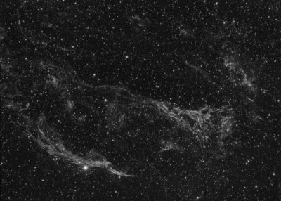 NGC 6960 (West Veil) and the Pickering's Triangular Wisp