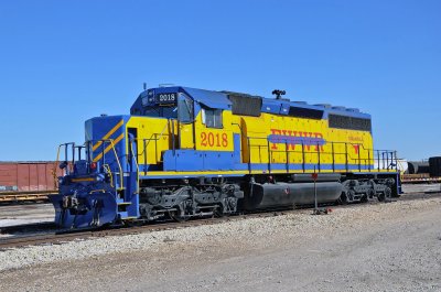 045 - Saturday morning - Oct 15th - at the Fort Worth & Western - SD40-2 2018 