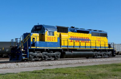 048 - Saturday morning - Oct 15th - at the Fort Worth & Western - SD40 2017