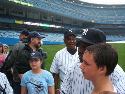 NY Yankees Old Timers Day