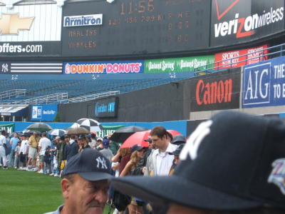 NY Yankees Old Timers Day