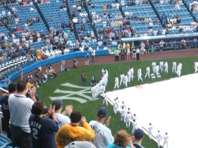 NY Yankees Old Timers Day