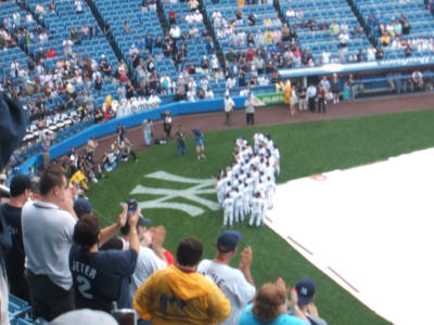 NY Yankees Old Timers Day