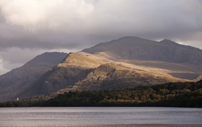 Snowdon from Pen-Llyn on Llyn Padarn 