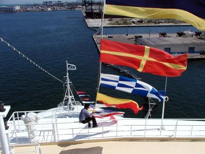 Flags of Caribbean Princess