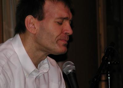Bert putting everything into each performance.