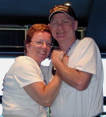 Pat and Bill glide to a non-shag song.