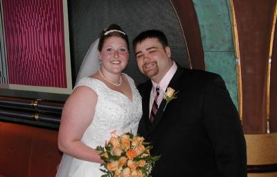 The happy couple