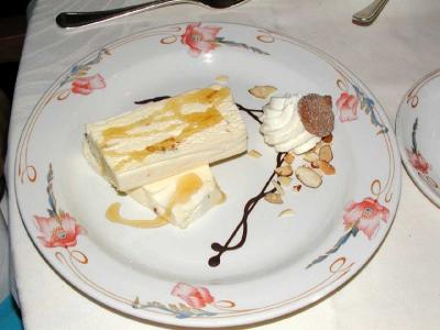 One of many delicious desserts.